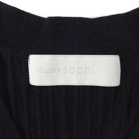 ノーリーズ ソフィー NOLLEY'S sophi ワイドリブ ストレッチ Vネック