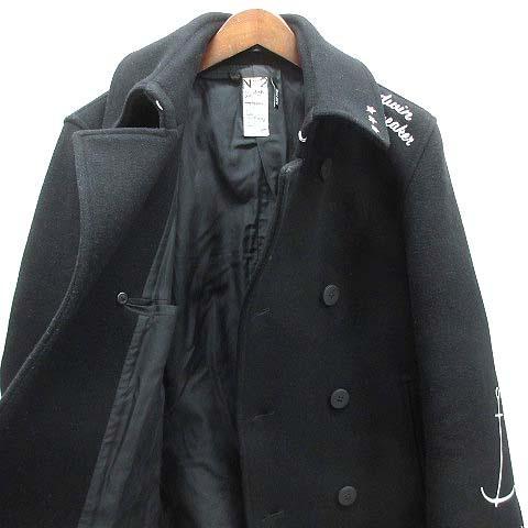 ベドウィン BEDWIN アンゴラ混 メルトン Pコート ピーコート P-COAT 