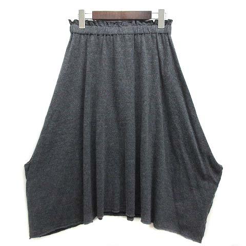 コムデギャルソン COMME des GARCONS ウール ニット 変形 ドレープ  