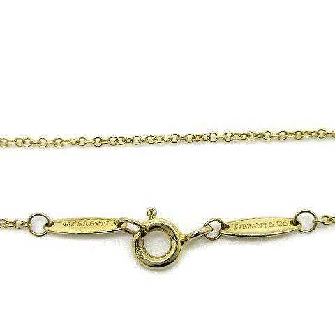 ティファニー TIFFANY & CO. K18YG ダイヤモンド 1P バイザヤード