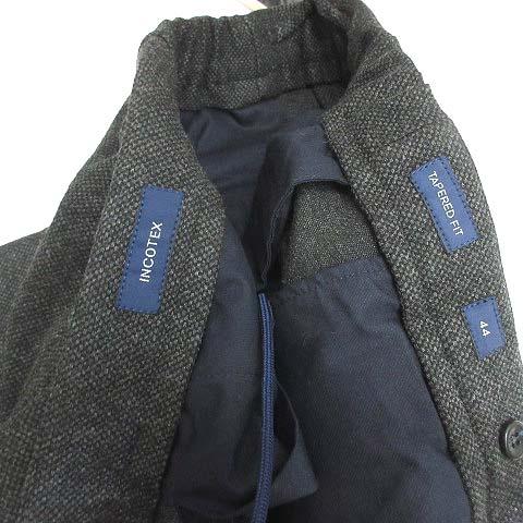 インコテックス INCOTEX テーパードフィット タック イージー