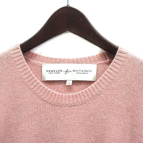 新品未使用ダグ付きDEMYLEE デミリータートルニット ピンク