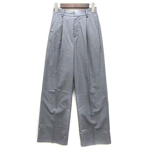 マチャット MACHATT チンツ ストレート パンツ タック ウエスト マチャット MACHATT チンツ ストレート パンツ タック ウエスト