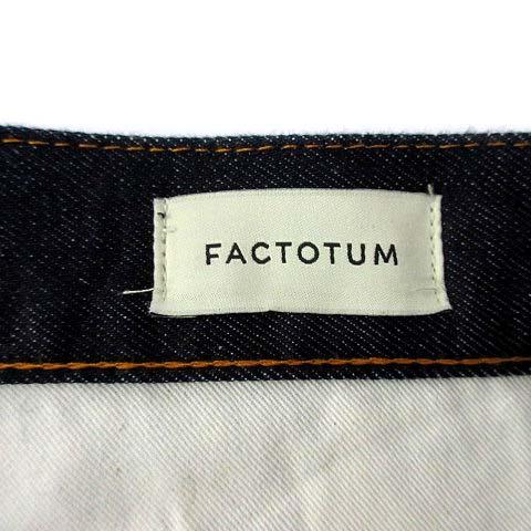 ファクトタム FACTOTUM NEIL SLACKS デニムショーツ ショートパンツ ハーフパンツ インディゴ 31 08043801 メンズ｜vectorpremium｜03