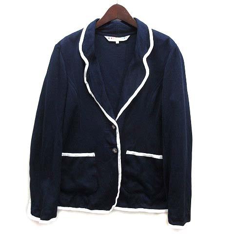 レオナールスポーツ LEONARD SPORT コットン ニット パイピング