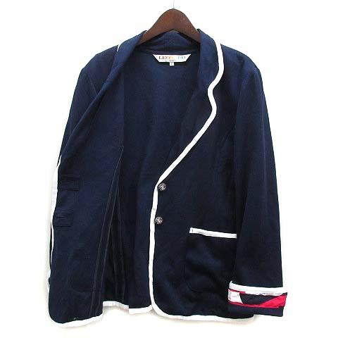 LEONARD ジャケット ネイビー LEONARD（テーラードジャケット）の