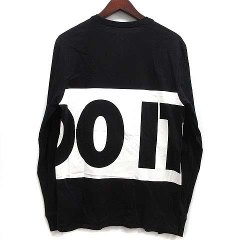 ナイキ NIKE Tシャツ カットソー 長袖 ロンT JDI+ Tops 3 L/S Tee JUST DO IT. ブラック 黒 L 891963-010 メンズ｜vectorpremium｜02