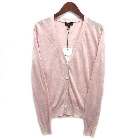 theory 未使用品 セオリー Theory 2020SS リネン ニット カーディガン  