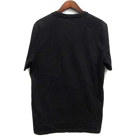 カルバンクラインジーンズ Calvin Klein Jeans ボックスロゴ ラインストーン Tシャツ カットソー 半袖 クルーネック ブラック 黒 M メンズ｜vectorpremium｜02