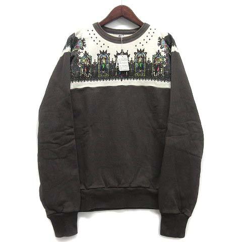 セントマイケル SAINTMICHAEL クルー スウェット シャツ ステンド 