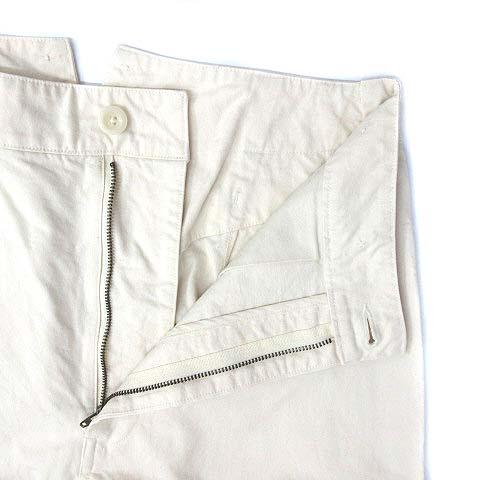 MHL ホワイト ワークパンツ コットン フルレングス MHL ホワイト ワークパンツ コットン フルレングス