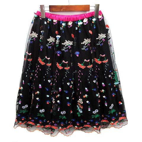 未使用品 フランシュリッペ franche lippee ぽたぽた チュール  