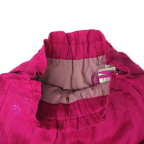 未使用品 フランシュリッペ franche lippee ぽたぽた刺繍 ピンタック  