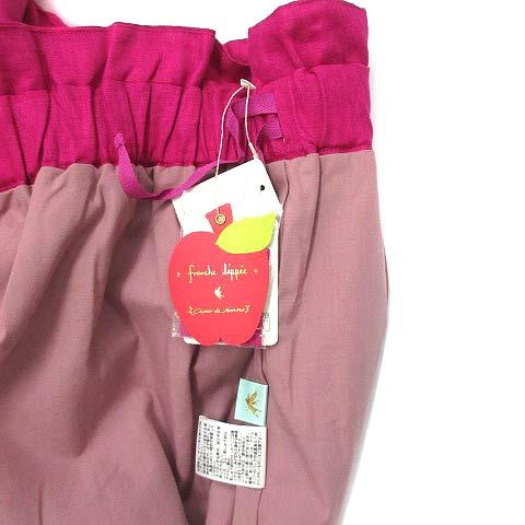 未使用品 フランシュリッペ franche lippee ぽたぽた刺繍 ピンタック