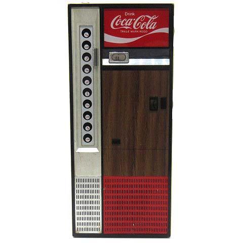 コカコーラ Coca Cola 自動販売機風 ラジオ インテリア雑貨 置物 