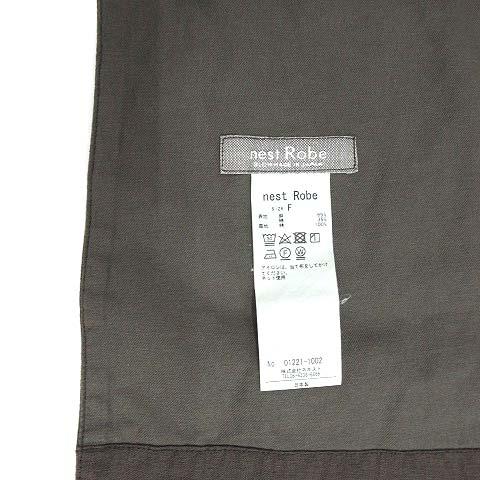 ネストローブ nest Robe 2022SS UpcycleLino リネン コットン