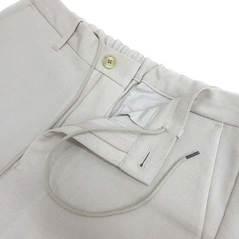 day in the life （United arrows ）パンツスーツ スラブツイル テーパードパンツ ‐マシンウォッシャブル