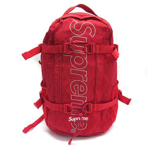 シュプリーム SUPREME バックパック BACKPACK リュック 2018FW レッド 