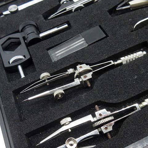 ウチダ UCHIDA 内田洋行 KD-QB KD型 製図器 KD3210 QBセット コンパス