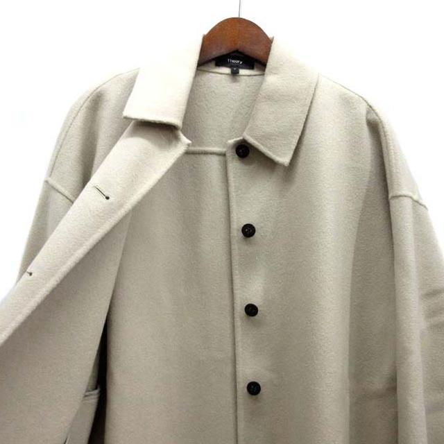 セオリー Theory ウール カシミヤ オーバーサイズ シャツ ジャケット 