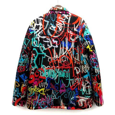 ディースクエアード DSQUARED2 総柄 マルチカラー 中綿 ジャケット 