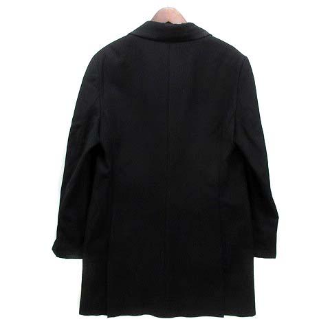 GIANFRANCO FERRE 起毛シングルチェスターコート 黒/TW441 GIANFRANCO FERRE 起毛シングルチェスターコート 黒/TW441 楽天