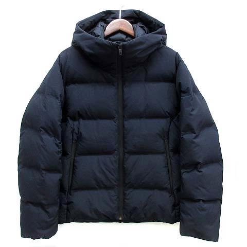 UNIQLO シームレスダウンパーカー M ネイビー