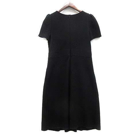 トゥービーシック TO BE CHIC ウール パフスリーブ ワンピース