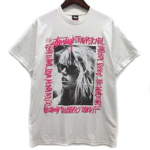 STUSSY ステューシー 00s ローラ フォト Tシャツ LAURA TEE 半袖 STUSSY ステューシー 00s ローラ フォト Tシャツ LAURA TEE 半袖