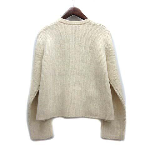 未使用品 セオリー Theory ウール カシミヤ ニット ジャケット FELTED 
