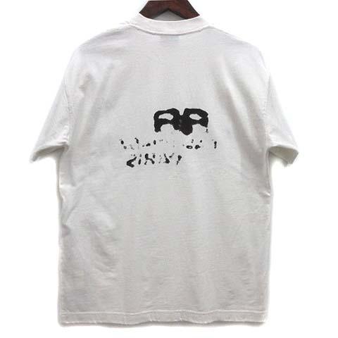 ［極美品］バレンシアガ　背面ロゴプリント　ロンT ホワイト 楽天市場】バレンシアガ Tシャツ カットソー 半袖 トップス ロゴ