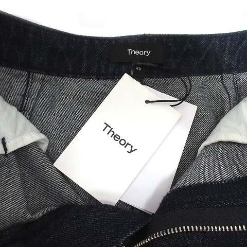 theory 未使用品 セオリー Theory 2024SS ドレープ デニム