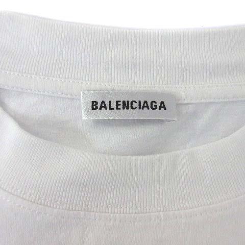 BALENCIAGA バレンシアガ WFP ロゴ プリント オーバーサイズ T BALENCIAGA バレンシアガ WFP ロゴ プリント オーバーサイズ T