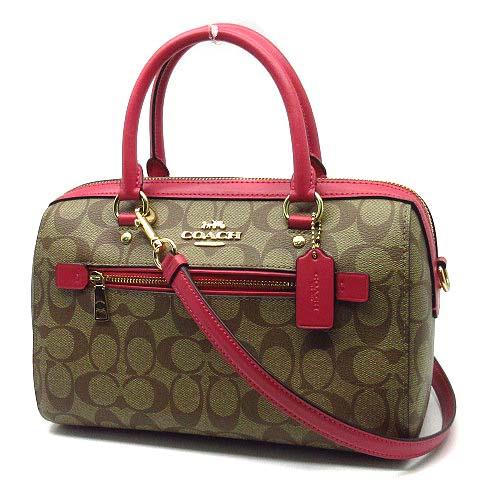 極美品✨️ COACH コーチ 2way ボストンバッグ シグネスチャー PVC COACH コーチ F77278 シグネチャー 2WAY ボストンバッグ PVC