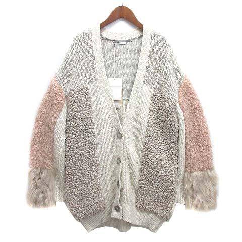 ステラマッカートニー STELLA McCARTNEY フェイクファー パッチワーク 
