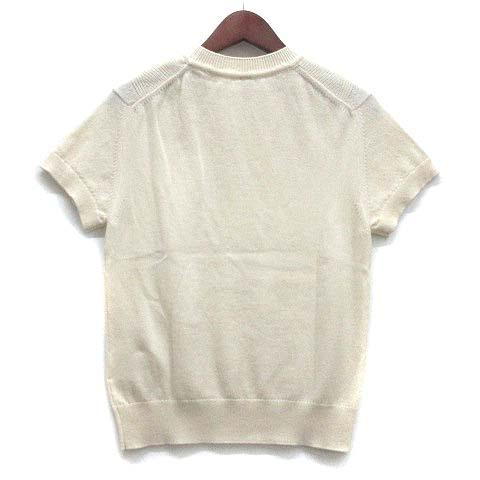 エルメス HERMES 2024SS カシミヤ100％ ニット 半袖 クルーネック