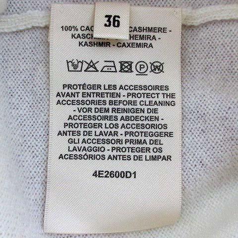 エルメス HERMES 2024SS カシミヤ100％ ニット 半袖 クルーネック