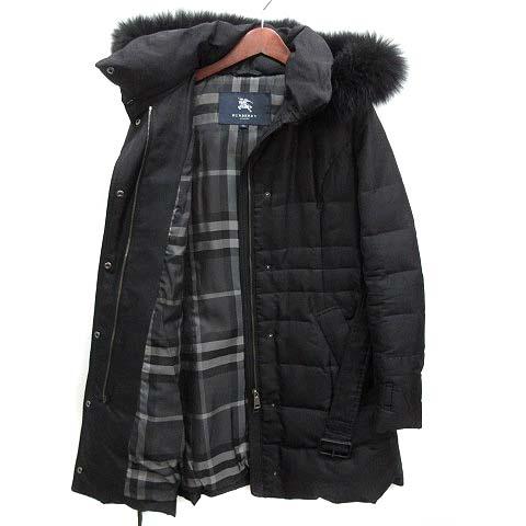 バーバリー ロンドン BURBERRY LONDON フォックスファー ダウン コート  