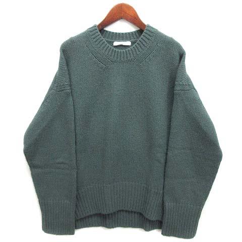 美品新品未使用GALERIE VIE(ギャルリー・ヴィー) 長袖ニット GALERIE VIE（ギャルリー ヴィー） 長袖ニット FREE ネイビー