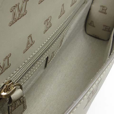 【中古】マックスマーラ MAX MARA Gram モノグラム 3WAY ショルダーバッグ 斜め掛け ウエストバッグ レザー ベージュ レディース Max Mara（マックスマーラ） MAX MARA Gram モノグラム 3WAY
