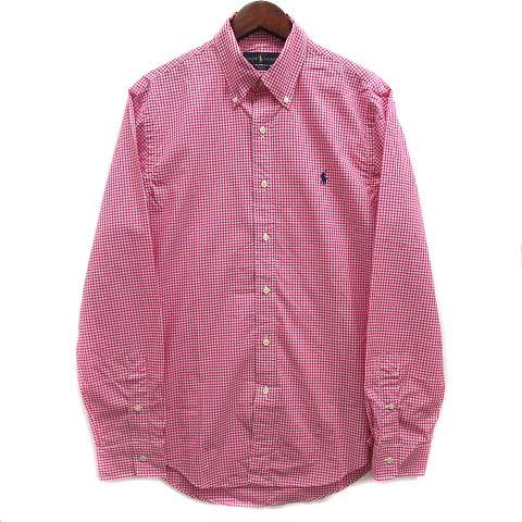 ラルフローレン RALPH LAUREN ギンガムチェック ボタンダウン シャツ 