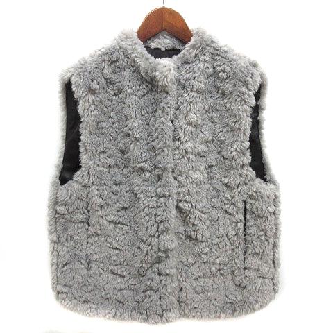 K.T キヨコ タカセ フェイクファー ジレ ベスト  グレー 0111VE05 ケーティー キヨコ タカセ K.T KIYOKO TAKASE フェイクファー ジレ