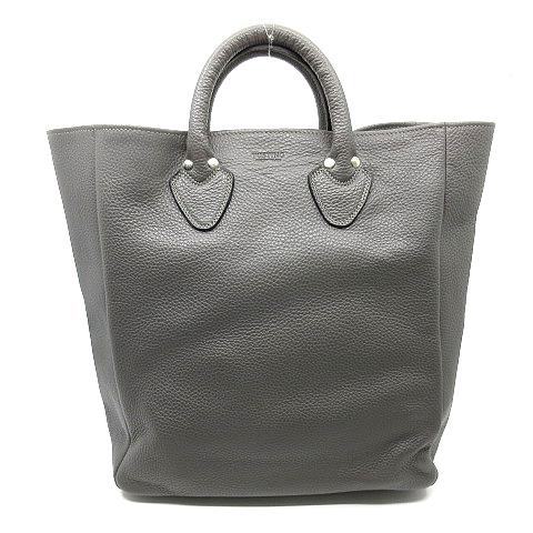 【中古】タスティング TUSTING シューレザー クラシック トートバッグ Classic Tote グランクラググレー 英国製 A4収納可 レディース タスティング TUSTING シューレザー クラシック トートバッグ Classic