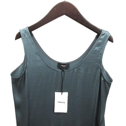 theory（セオリー） 未使用品 クラッシュ サテン マキシ ワンピース