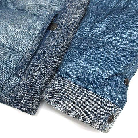 G-star ブルーデニム切り替えダウン G-STAR RAW SALE セール ジースターロウ デニム切り替え 中綿