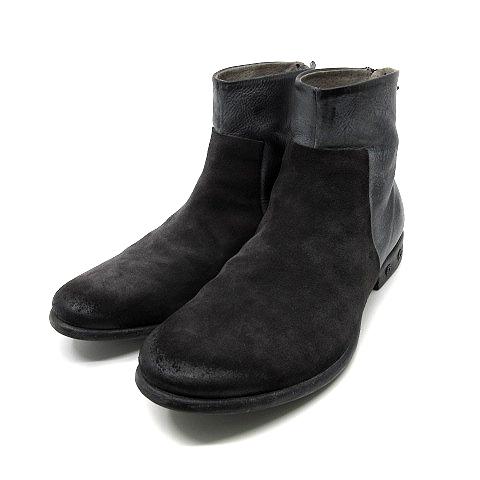 DIESEL ディーゼル Chronar Boots チェルシーブーツ 加工 バックジップ  