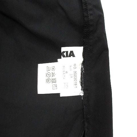 コキア KOKIA バンドカラー バルーンスリーブ ブラウス 五分袖 