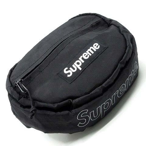 Supreme シュプリーム SUPREME WAIST BAG ウエストバッグ 黒 ブラック 