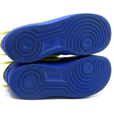 NIKE AMBUSH ブルー/イエロー スニーカー 中古・古着通販】NIKE (ナイキ) AMBUSH (アンブッシュ