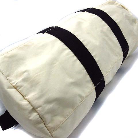 【中古】エフオージー エッセンシャルズ FOG ESSENTIALS グラフィック ダッフルバッグ ボストンバッグ アイボリー ブラック ☆AA★ エフオージー エッセンシャルズ FOG ESSENTIALS グラフィック ダッフル